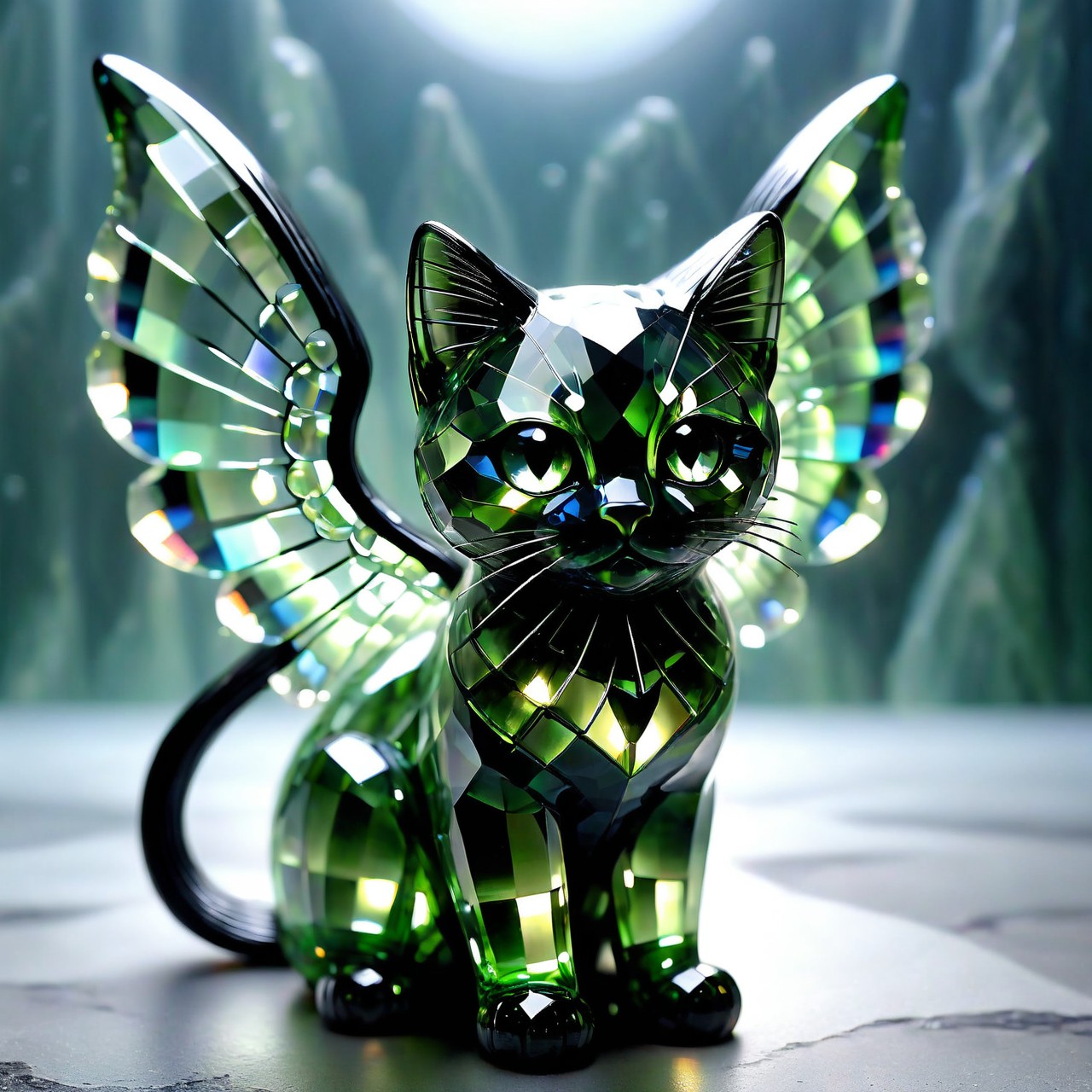 CrystaliTIXL_v2_13 cs-cr1stal-v2 checkered peridot giant winged cat, black wire edging, dw01-3400 3655753116 c=8 40 0.4 DPM++ 2M Karras crystalClearXL_ccxl.jpg